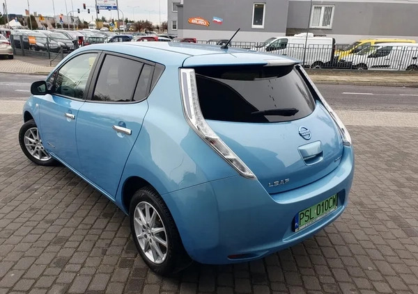 Nissan Leaf cena 32900 przebieg: 96326, rok produkcji 2015 z Gniezno małe 781